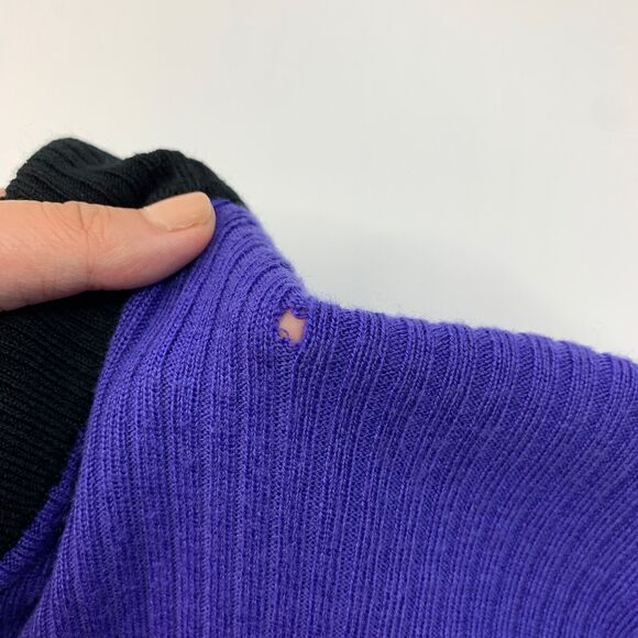 IJP Design Sweater Mens XL Extra Large Ribbed Full Zip Wool Acrylic Blend *READ - Picture 12 of 16